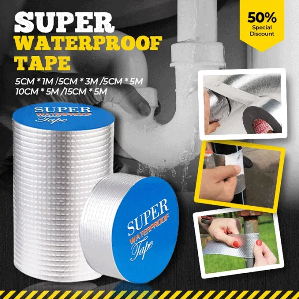 Ruban Super Étanche – Réparez Rapidement et Efficacement Toutes Vos Fuites